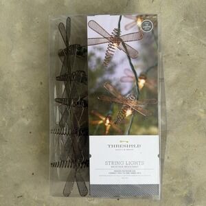 Threshold Dragonfly/ Butterfly String Lights Weather Resist Indoor Outdoor NEW